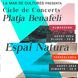 Almassora y Torreblanca acogerán los conciertos de ´La Mar de Cultures presenta...´ durante el mes de agosto