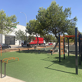 Betxí construirá un rocódromo de tres metros de altura junto al circuito de 'parkour'