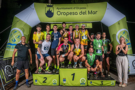 Oropesa del Mar celebra la  VIII Nightrun Oropesa con un gran éxito de participación