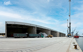 PortCastelló cierra julio como el mejor mes de mercancías de los últimos 14 meses