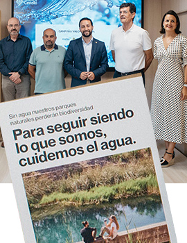 Castellón lanza una campaña que apela al valor del agua como elemento clave para preservar la identidad con el objetivo de concienciar sobre el  uso responsable de este recurso