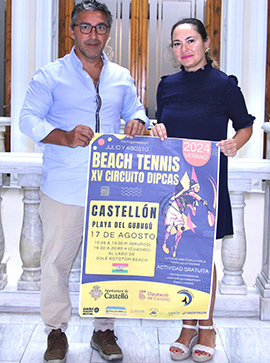 El 17 de agosto la playa Gurugú acoge el evento deportivo Beach Tennis