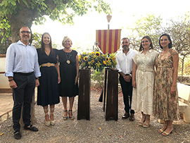 Concejales del gobierno de Castellón  participan en los actos de la fiesta de la Mare de Déu del Lledó en Sant Francesc de la Font