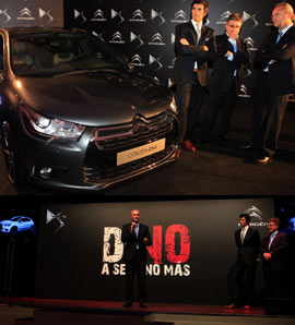 Presentación en Castellón del CITROËN DS4, segundo modelo de la línea DS