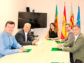 Castellón acuerda próximas citas deportivas, antes de final de año, con la Real Federación Española de Balonmano