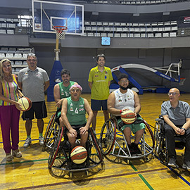 Primer entrenamiento del COCEMFE Castelló BSR de la temporada 2024/2025