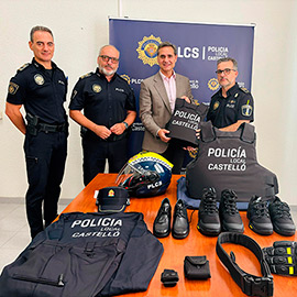 Se renueva la uniformidad de la Policía Local de Castellón