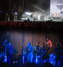 Arcade Fire puso el broche de oro al FIB