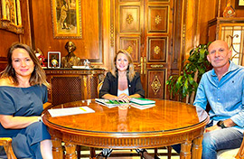 Reunión para trazar las líneas estratégicas del presupuesto del Patronato de Deportes en 2025