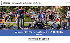 La Generalitat programa el festival ´Som de la Terreta´ para celebrar la festividad del 9 d´Octubre