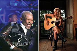 BB King y Cassandra Wilson en el VIII Festival de Jazz de Peñíscola