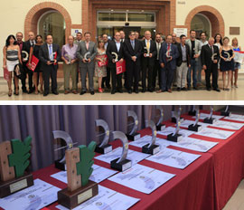 14 empresas castellonenses homenajeadas por la Cámara