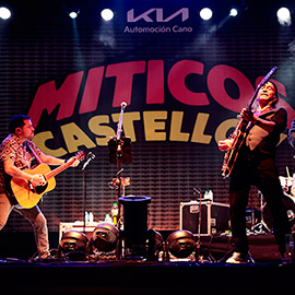 Nuevo éxito del festival Míticos Castellón