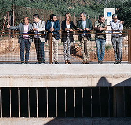 El Ayuntamiento de Castellón recibe la obra de canalización del Barranco del Sol que soluciona una histórica reivindicación vecinal