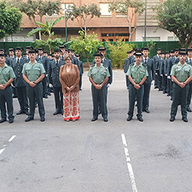 Incorporación de 77 Guardias Civiles a la provincia de Castellón