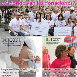 X Marcha contra el cáncer de mama, domingo, 20 de octubre