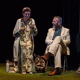 La obra de teatro ´Cinc minuts´, el sábado 12 de octubre, en el Palau de Congressos de Peníscola