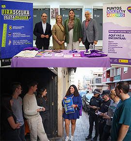 Onda refuerza la seguridad en la Fira con test de detección de sustancias químicas en los Puntos Violeta