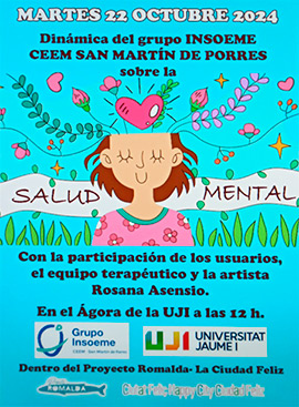 Sentirse en un naufragio, charla del grupo Insoeme sobre la salud mental