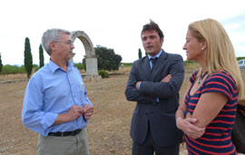 La Diputación impulsará el Arco de Cabanes como referente de la presencia romana en el Mediterráneo