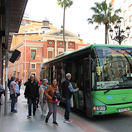 Castellón activa el remodelado itinerario de la linea 6 tras el verano con tres paradas más en el centro y la linea 19 de nueva creación