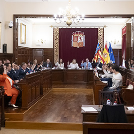 La corporación provincial se une para trasladar su apoyo y solidaridad con las víctimas y afectados por la DANA de la provincia de Valencia