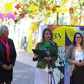 La alcaldesa de Castellón invita a alzar la voz al unísono por la erradicación de la violencia contra las mujeres el próximo 25 N