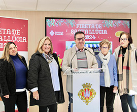 Presentación de la XX edición de la Fireta de Santa Llúcia