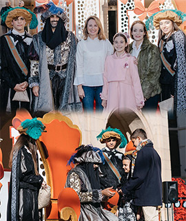 Carrasco: ´La magia de la Navidad ha llegado a Castellón con la visita del Cartero Real para llenar de ilusión a los niños y niñas castellonenses´
