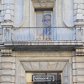 La figura de Juan Bautista Porcar ya preside el calendario de Adviento del Menador