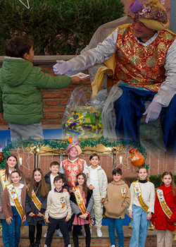 El Cartero Real recoge las peticiones a los Reyes Magos en Benicàssim