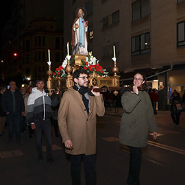 Procesión en honor a Sant Antoni en Castellón