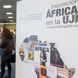Exposición ´África en la UJI. Fondos bibliográficos´