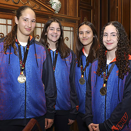 Nou Bàsquet Femení, campeonas de España con la Selección Autonómica, en categoría infantil