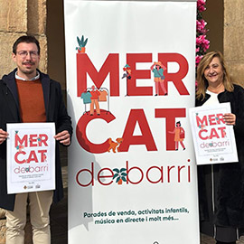Nueva edición de Mercat de Barri con la participación de 13 comercios del Distrito Sur de Castellón