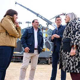 La Diputación de Castellón reitera su compromiso con Vinaròs para seguir haciendo grande su Carnaval