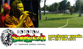 Rototom Sunsplash 2011: nuevos artistas y nuevas zonas verdes del recinto del festival