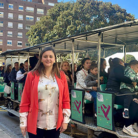 Tren turístico gratuito que recorre las 19 Gaiatas de Castellón