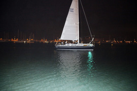 Regata nocturna de la Semana del Mar de Burriana