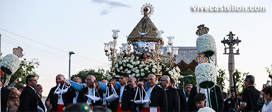 Procesión y posterior traslado de la Mare de Déu del Lledó a la Basílica en el día de la celebración de su Fiesta Principal
