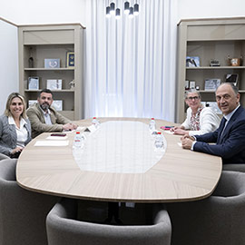 Marta Barrachina aborda junto al Consell la colaboración y coordinación en materia de emergencias en la provincia de Castellón
