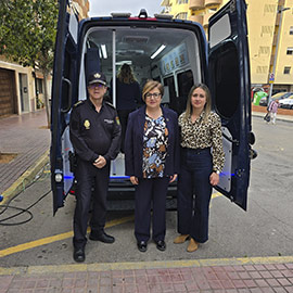 Antonia García Valls supervisa el despliegue de las Unidades VIDOC en la provincia de Castellón