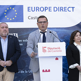 La Diputación de Castellón se suma a la celebración del Día de Europa