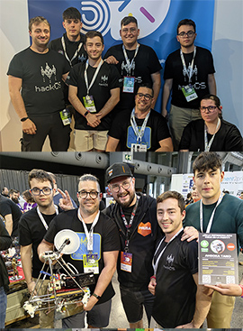 El equipo UJI HackCS gana dos premios en la 3D Printer Party, la competición más grande de impresoras 3D