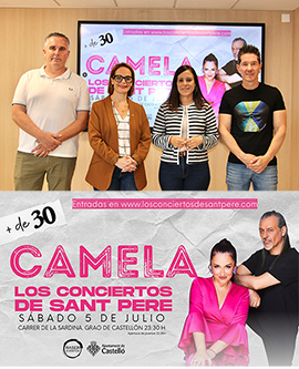 El Grao acoge el concierto de Camela como plato fuerte de las Fiestas de Sant Pere del Grao