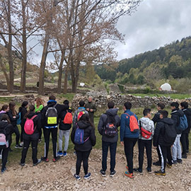 El IES Vilafranca se vuelca con la limpieza, la sostenibilidad y la prevención de incendios con el proyecto Guardabosc