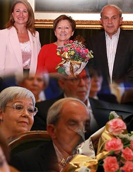 Acto de celebración de las Bodas de Oro de 55 parejas de la ciudad con anuncio de avances en el I Plan Municipal de Mayores