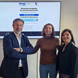 Vilafranca y la Agencia Tributaria colaboran para facilitar la Declaración de la Renta