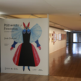 Personajes y escenarios, exposición de Jesús Cisneros en el Museo de Bellas Artes de Castellón