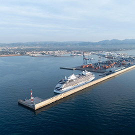 PortCastelló recibe el domingo al primer crucero del año con 441 turistas alemanes